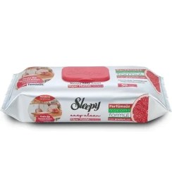 تصویر دستمال مرطوب آشپزخانه اسلیپی رایحه گیرپ فروت ۵۰ عددی 