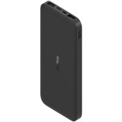 تصویر پاوربانک شیائومی مدل Redmi ظرفیت 10000 میلی آمپر ساعت XIAOMI REDMI POWERBANK-10000mAh