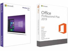 تصویر لایسنس Windows 10 Pro + Office 2019 Pro Plus مایکروسافت 