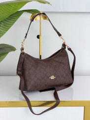تصویر کیف زنانه کوچ کد 762 - قهوه ای تمام 
