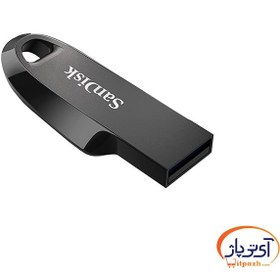 تصویر فلش مموری سن دیسک Ultra Curve USB 3.2 سرعت 100 ظرفیت 64 گیگابایت SANDISK FLASH MEMORY ULTRA CURVE 3.2 64GB