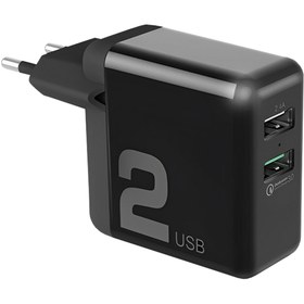 تصویر شارژر سریع 30 وات USB راک مدل T13 