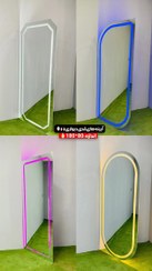 تصویر آینه دکوراتیو دیواری طرح های مختلف 