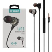 تصویر هندزفری سیمی U11 BQZ اورجینال BQZ Headset U11 Orginal