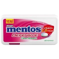 تصویر قرص خوشبو کننده دهان بدون شکر منتوس با طعم گیلاس 21 گرم Mentos 01651