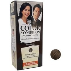 تصویر کیت رنگ مو بیگن Ash Brown حجم ۱۸۰ میلی لیتر قهوه ای خاکستری 