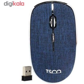 تصویر ماوس بی سیم تسکو مدل TM 690W به همراه ماوس پد TSCO TM 690W Wireless Mouse With Mouse pad