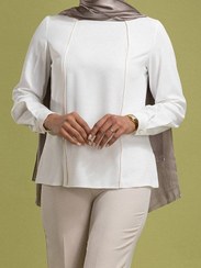 تصویر بلوز زنانه برنس مدل سوده رنگ 