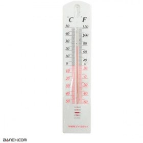 تصویر دماسنج سانتی گراد فارنهایت Thermos Hygrometer ا In Outdoor Thermos Hygrometer In Outdoor Thermos Hygrometer