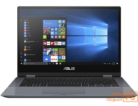 تصویر لپ تاپ لمسی استوک 14 اینچی ایسوس مدل ASUS Vivobook Flip 14 TP412F – i7 16GB 256GB NVMe 