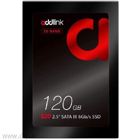تصویر اس اس دی اینترنال ادلینک Addlink S20 SSD 120GB ا Addlink 120GB S20 Internal SSD Addlink 120GB S20 Internal SSD