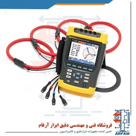 تصویر پاورآنالایزر ، هارمونیک آنالایزر ، دیتالاگر سه فاز فلوک مدل FLUKE 435 Series II POWER QUALITY AND ENERGY ANALYZER FLUKE 435 Series II