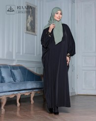 تصویر عبا زنانه مدل اطلس 