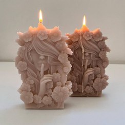 تصویر شمع فانتزی طرح سیلوانا 