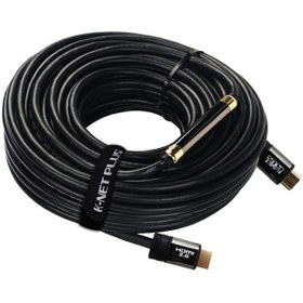 تصویر کابل 50 متری HDMI کی نت پلاس KP-HC159 ا K-NET PLUS KP-HC159 50m HDMI Cable K-NET PLUS KP-HC159 50m HDMI Cable