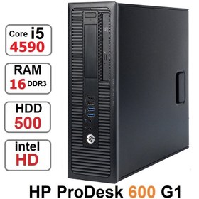 تصویر مینی کیس HP ProDesk 600G1 SFF Core i5-4590رم16 