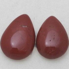 تصویر جفت سنگ جاسپر قرمز کد 3 