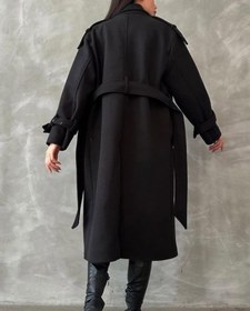 تصویر پالتو آهو - کرم / ۳(۴۴-۴۶) / ۱۰۰ 