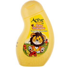 تصویر شامپو بچه 250 گرمی زرد اکتیو Active Baby Shampoo 250g