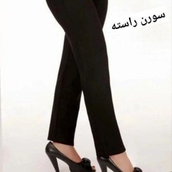 تصویر شلوار زنانه بیرونی جنس سورن راسته 