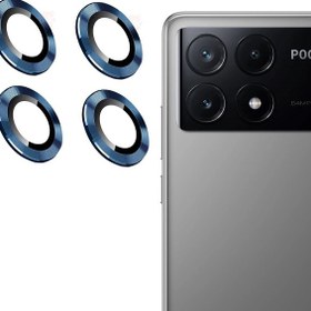 تصویر محافظ لنز دوربین گوشی شیائومی Poco X6 Pro مدل رینگی Lens Ring Cover for Xiaomi Poco X6 Pro