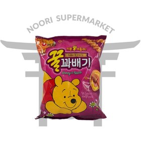 تصویر اسنک سیب و عسل کره ای 