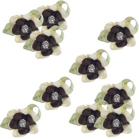 تصویر گل تزئینی مدل Y698 بسته 10 عددی 