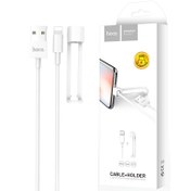 تصویر کابل تبدیل USB به لایتنینگ هوکو مدل X31 طول 1 متر Hoco X31 USB To Lightning Cable 1m