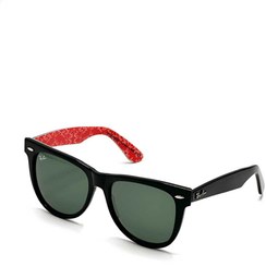 تصویر عینک آفتابی زنانه سیاه برند ray ban RB2140 901 WAYFARER Rb2140 901 Wayfarer