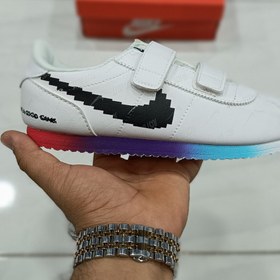 تصویر کتونی بچه گانه نایک کورتز گیم شبنما Nike CORTEZ 