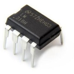 تصویر آی سی آپ امپ LM318N پکیج DIP-8 