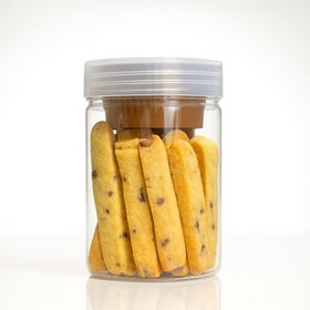 تصویر کوکی کره ای مدادی با دیپ شکلات 