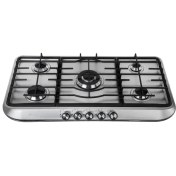 تصویر اجاق گاز استیل درسا مدل DG2215-5M ظرفیت ۵ شعله 