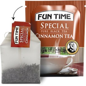 تصویر چای سیاه دارچین 