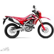 تصویر موتور سیکلت طرح CRF هوندا - باسل CRF 