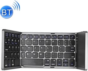 تصویر کیبورد بلوتوث تاشو مدل B033 ا B033 Foldable Bluetooth Keyboard B033 Foldable Bluetooth Keyboard