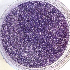 تصویر اکلیل گلیتر یاسی ریز کد 126 