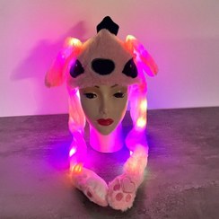 تصویر کلاه پمپی استیج متحرک و چراغدار کد 1222 