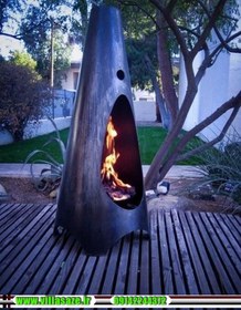 تصویر آتشدان ویلایی کد 228 