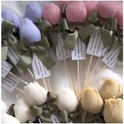 تصویر شمع گل لاله گیفت 