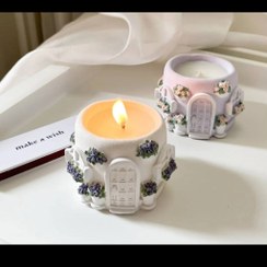 تصویر شمع کلبه بهاری 