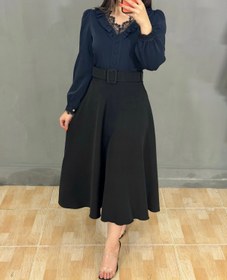 تصویر دامن مجلسی کد ۸۲۰۱ - سایز 