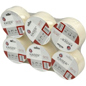 تصویر چسب کاغذی 4 سانتی متری Kaiser SK112 16 Yard Kaiser SK112 16 Yard 4cm Adhesive Tape