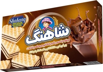 تصویر ویفر کاکائویی مجلسی شاهنگ 1 کیلویی 