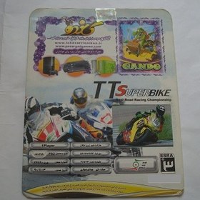 تصویر بازی پلی استیشن دو موتور سواری اورجینال تی تی سوپر بایک TT SUPER BIKE PS2 GAME