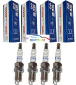 تصویر شمع خودرو بوش مدل FR7DE تک پلاتین 