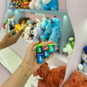 تصویر مداد تراش کوچک رنگی 