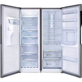 تصویر یخچال فریزر دوقلو هیمالیا Alpha MW60 ظرفیت ۳۸ فوت با هوم بار 