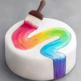 تصویر کیک فانتزی طرح نقاشی - مینی کیک / میوه ای ا Fantasy Cake Fantasy Cake