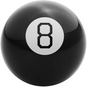 تصویر اسباب بازی توپ پیشگو Magic 8 Ball 